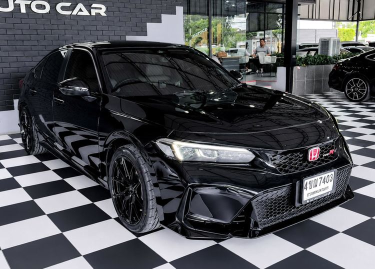 Honda Civic 2023 2.0 eHEV EL+ Sedan ไฮบริด เกียร์อัตโนมัติ ดำ รูปที่ 2