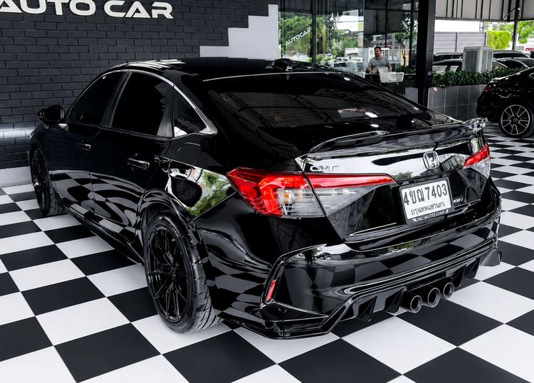 Honda Civic 2023 2.0 eHEV EL+ Sedan ไฮบริด เกียร์อัตโนมัติ ดำ รูปที่ 3