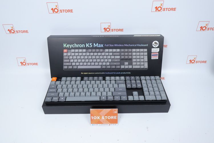 Keychron K5 Max QMK Wireless Mechanical Keyboard (Brown Switch)