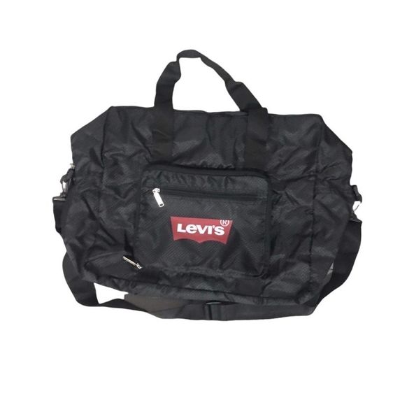 กระเป๋าเดินทางแบบพับเก็บได้ แบรนด์ levis แท้100% รูปที่ 2