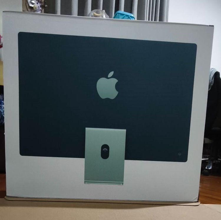 เครื่องใหม่ยังไม่แกะกล่อง iMac M3 24-inch 2024 Ram8GB SSD256GB Green รูปที่ 2