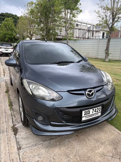 Mazda Mazda 2 2012 1.5 Sports Groove Sedan เบนซิน ไม่ติดแก๊ส เกียร์อัตโนมัติ เทา รูปที่ 2