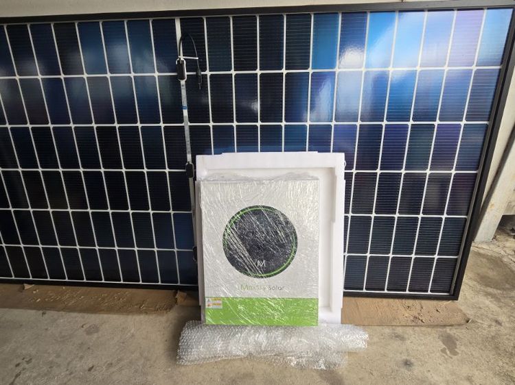 inverter maxsky 11 kw.พร้อมแผง600w.ntype