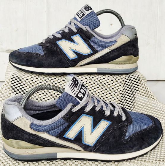 รองเท้าผ้าใบ ผ้าใบ UK 8.5 | EU 42 2/3 | US 9 น้ำเงิน รองเท้า💥New Balance 996💥ของแท้‼️พื้นนิ่ม เบา สวยๆ เดิมๆ สภาพดี💥ไซร์ 42.5