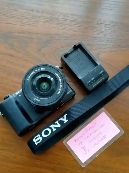 กล้องมิลเลอร์เลส ไม่กันน้ำ ขายกล้อง Sony a5100 + lens 16-50 ossสภาพสวย ใช้งานปกติ