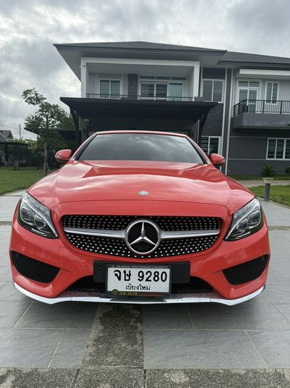 Mercedes-Benz C-Class 2017 C300 Sedan เบนซิน ไม่ติดแก๊ส เกียร์อัตโนมัติ ดำ