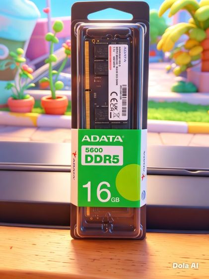 ที่เก็บข้อมูลและเมมโมรี่การ์ด แรม Notebook 16 GB บัส 5600