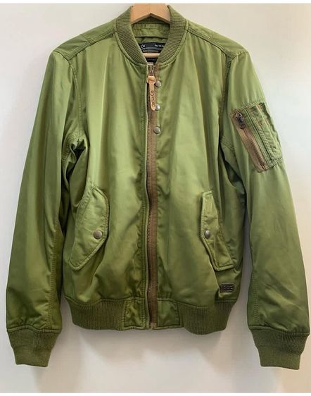 อื่นๆ เสื้อแจ็คเก็ต | เสื้อคลุม เขียว แขนยาว Jacket :Diesel Bomber jacket 90s
