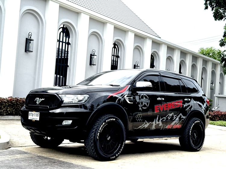 รถ Ford Everest 2.0 Titanium Plus 4WD สี ดำ