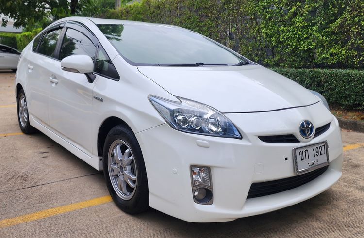 Toyota Prius 2011 1.8 Hybrid Top Grade Sedan เบนซิน เกียร์อัตโนมัติ ขาว