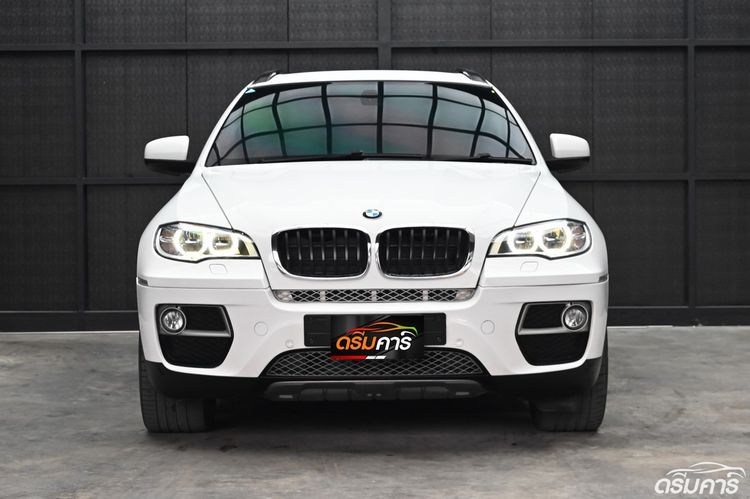 BMW X6 2014 3.0 xDrive30d 4WD Utility-car ดีเซล ไม่ติดแก๊ส เกียร์อัตโนมัติ ขาว รูปที่ 2