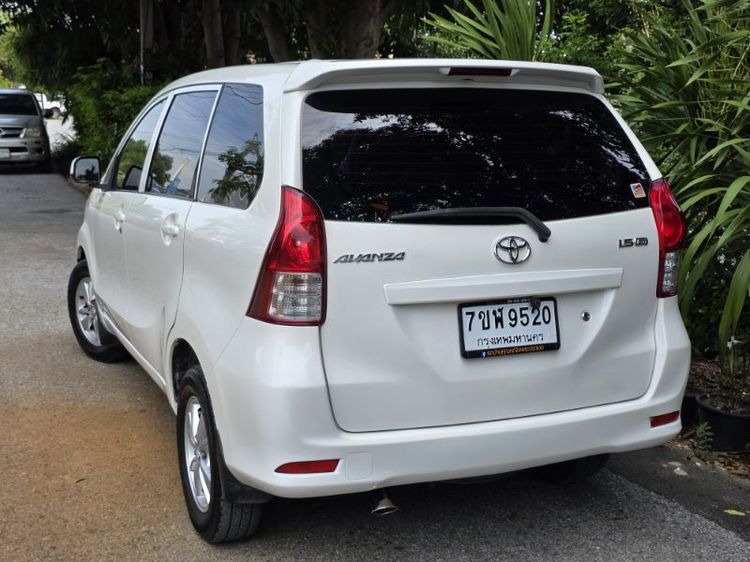 Toyota Avanza 2013 1.5 G Utility-car เบนซิน ไม่ติดแก๊ส เกียร์อัตโนมัติ ขาว รูปที่ 2