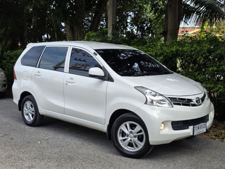 Toyota Avanza 2013 1.5 G Utility-car เบนซิน ไม่ติดแก๊ส เกียร์อัตโนมัติ ขาว รูปที่ 4