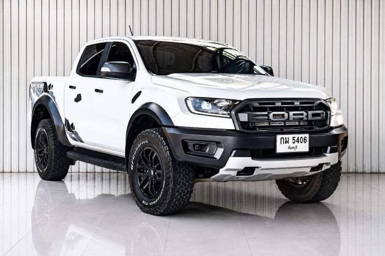 รถ Ford Ranger 2.0 Raptor 4WD สี ขาว