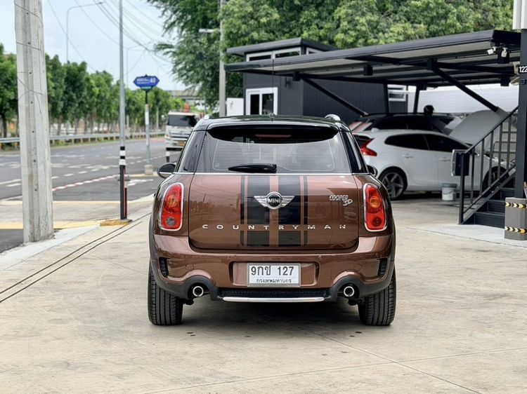 Mini COUNTRYMAN 2015 2.0 SD ALL4 4WD Utility-car ดีเซล ไม่ติดแก๊ส เกียร์อัตโนมัติ น้ำตาล รูปที่ 2
