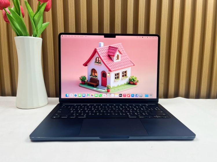 แมค โอเอส 8 กิกะไบต์ อื่นๆ ใช่ MacBook Air 13.6-inch M3 2024 Ram8GB SSD256GB Midnight Apple Care+ 22 July 2027 