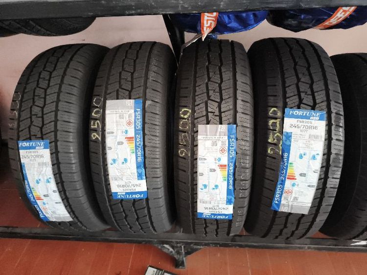 ยางกะบะ 245 70 16 ฟอจูน 4 เส้น ปี 26 ส่งได้จ้า