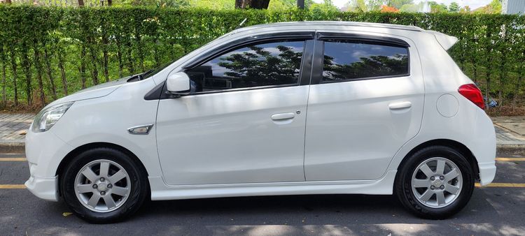 Mitsubishi Mirage 2013 1.2 GLS Limited Sedan เบนซิน เกียร์อัตโนมัติ ขาว รูปที่ 2