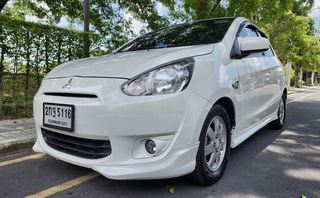 รถสวยผ่อนได้ ิMitsubishi Mirage 1.2 gls รองท็อป ปี 2012 ออโต้   airbag abs 