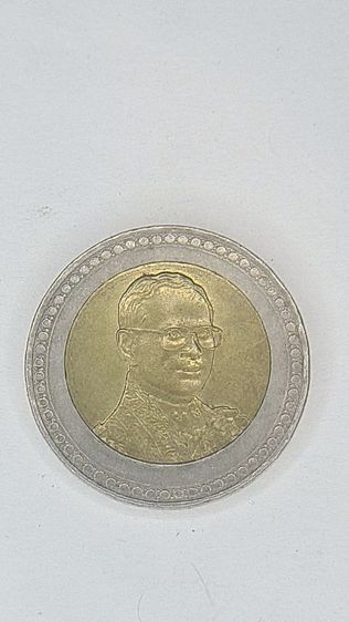 เหรียญ 10 บาท พระราชพิธี ฉลอง ศิริราชสมบัติ ครบ 60 ปี ปี 2549