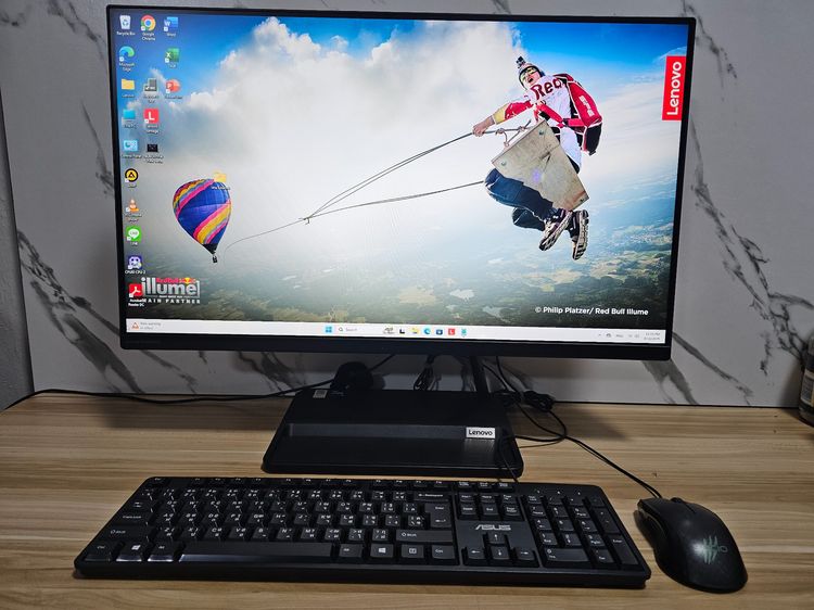 Aio Lenovo27” i5-1240P+Ram16+ ssd 512+ FHD+เครื่องสวย พร้อมใช้งาน