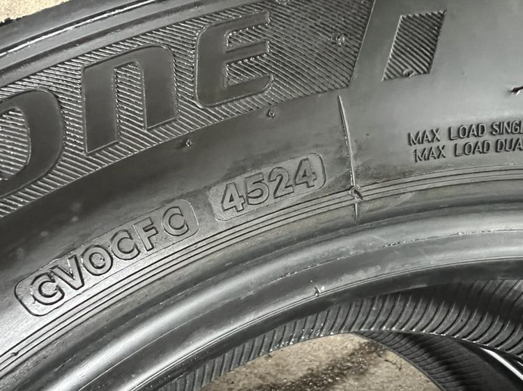 **ยาง Bridgestone Duravis 235/60/17 ปี24 คู่ 1700 บาท สภาพดี Japan🇯🇵! รูปที่ 9