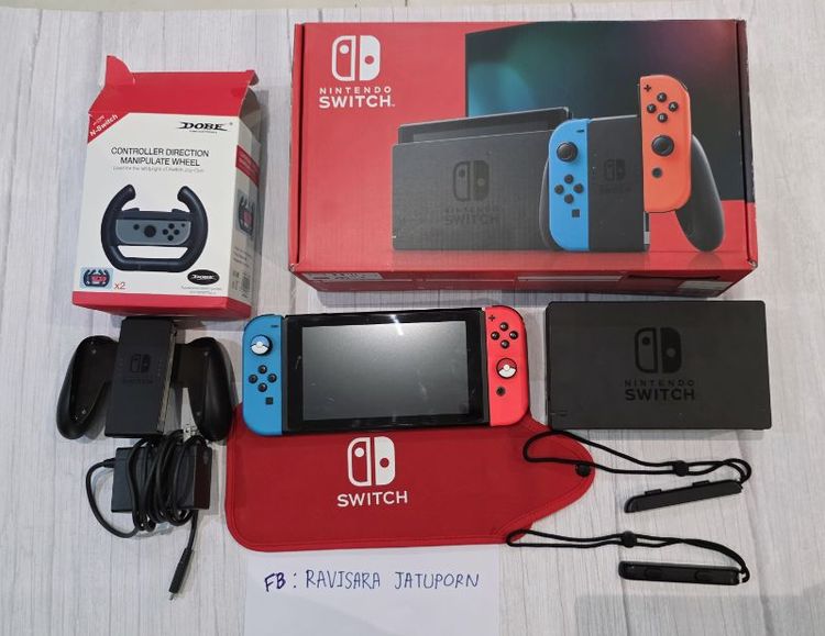 เครื่องเกมส์นินเทนโด Nintendo Switch ส่งต่อ Nintendo Swicth V2