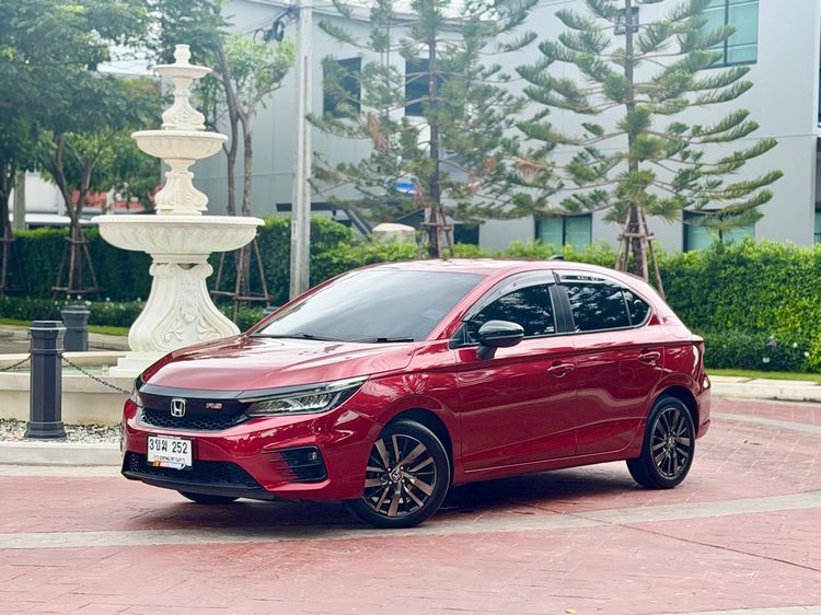 รถ Honda City 1.0 RS สี แดง