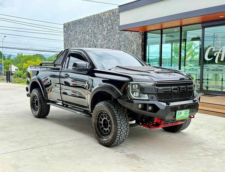 Ford Ranger 2023 2.0 XL 4WD Pickup ดีเซล ไม่ติดแก๊ส เกียร์ธรรมดา ดำ
