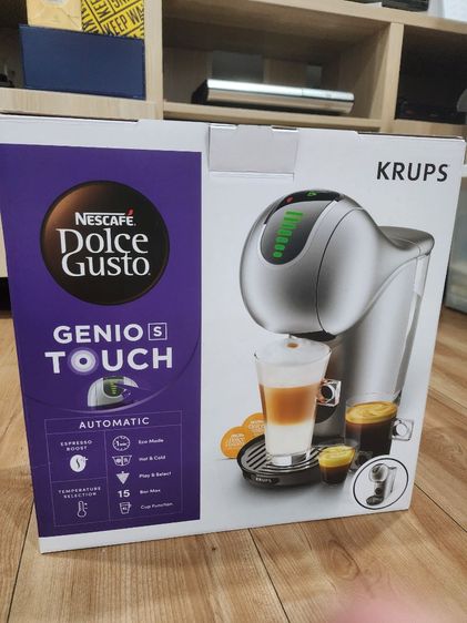 เครื่องชงกาแฟแบบแคปซูล NESCAFÉ Dolce Gusto Genio S Touch (รุ่น KP440E66) สีเงิน รูปที่ 2