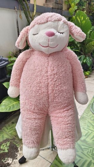 ตุ๊กตาแกะหลับ Livheart Maple (Sakura Pink) ไซส์ L ใหญ่ 70 ซม. แท้ญี่ปุ่น | AOMY select