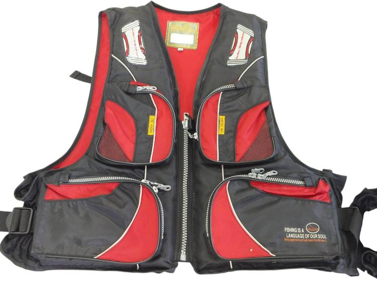เสื้อชูชีพ Execellent Fishing Collection สถาพสวย มือสองญี่ปุ่น รูปที่ 2