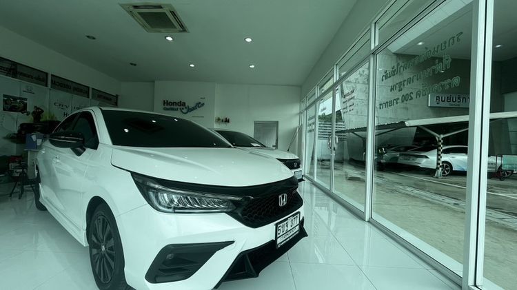 Honda City 2024 1.0 RS Sedan ไฮบริด ไม่ติดแก๊ส เกียร์อัตโนมัติ ขาว