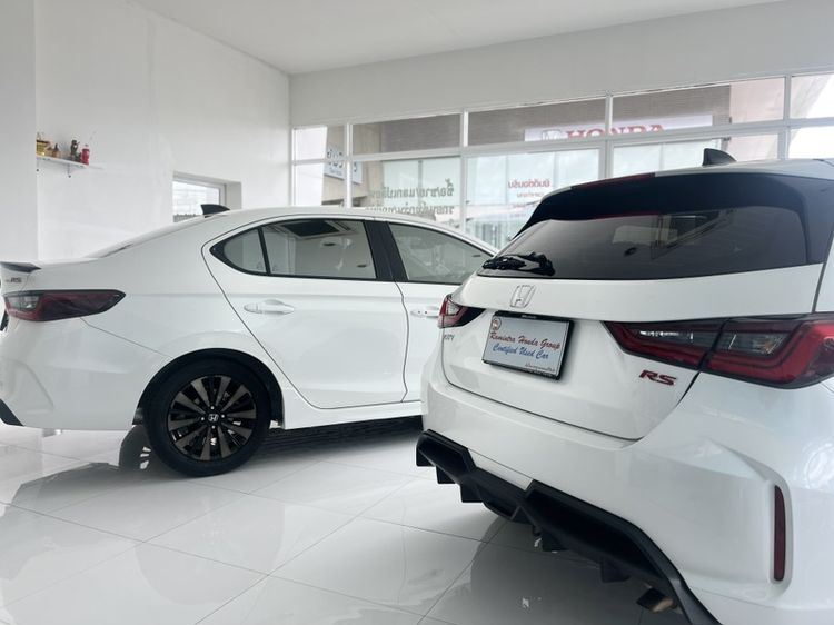 Honda City 2024 1.0 RS Sedan ไฮบริด ไม่ติดแก๊ส เกียร์อัตโนมัติ ขาว รูปที่ 2