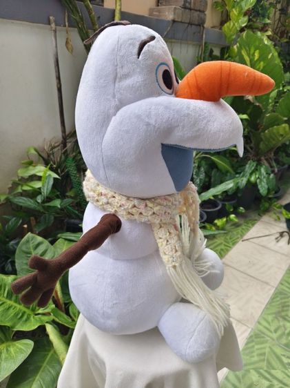 ตุ๊กตาโอลาฟ Disney Frozen ใส่ผ้าพันคอไหมพรม ตัวใหญ่บิ๊ก 50 ซม. แท้ดิสนีย์ | AOMY select รูปที่ 5