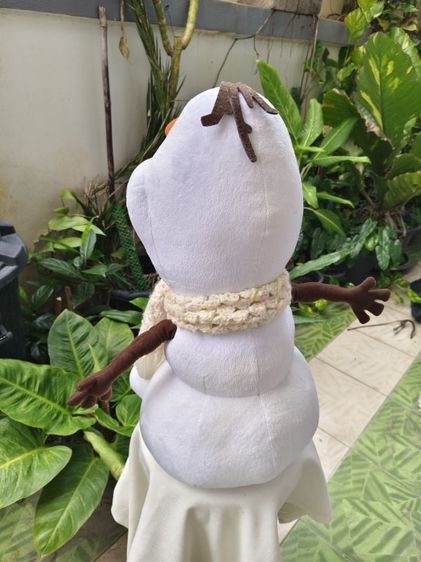ตุ๊กตาโอลาฟ Disney Frozen ใส่ผ้าพันคอไหมพรม ตัวใหญ่บิ๊ก 50 ซม. แท้ดิสนีย์ | AOMY select รูปที่ 4