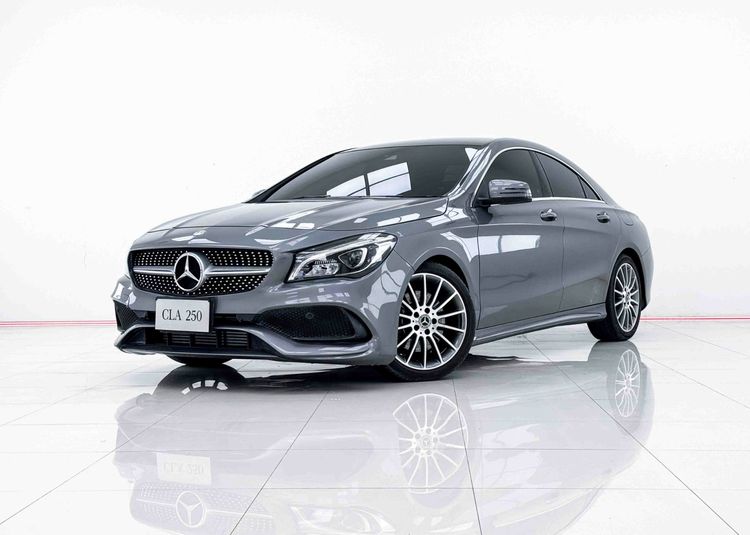 Mercedes-Benz CLA-Class 2018 CLA250 AMG Sedan เบนซิน ไม่ติดแก๊ส เกียร์อัตโนมัติ เทา