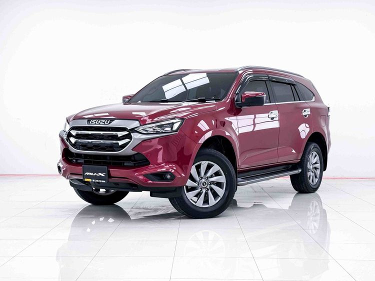 Isuzu MU-X 2021 1.9 Elegant 2WD Utility-car ดีเซล ไม่ติดแก๊ส เกียร์อัตโนมัติ แดง