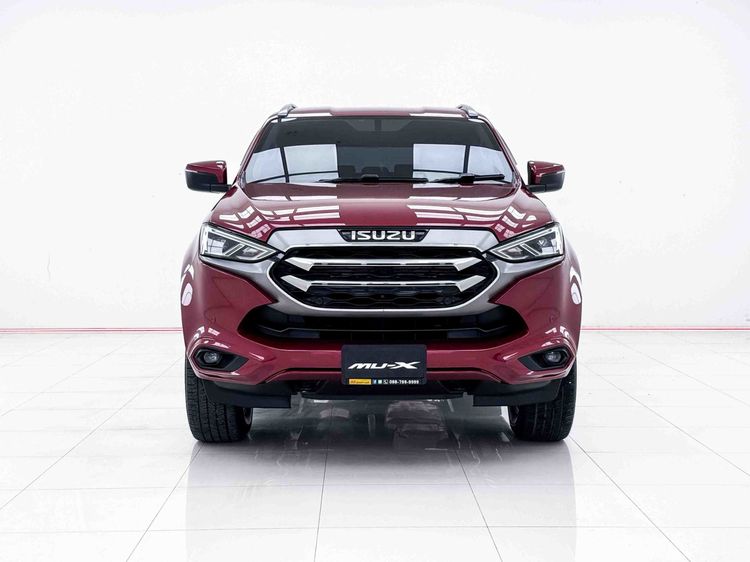 Isuzu MU-X 2021 1.9 Elegant 2WD Utility-car ดีเซล ไม่ติดแก๊ส เกียร์อัตโนมัติ แดง รูปที่ 4