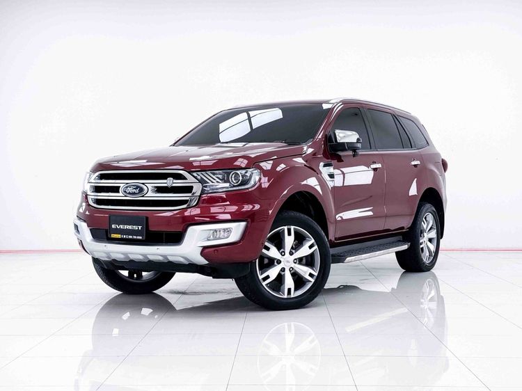 รถ Ford Everest 2.2 Titanium Plus สี แดง