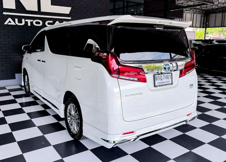 Toyota Alphard 2019 2.5 Hybrid Utility-car ไฮบริด เกียร์อัตโนมัติ ขาว รูปที่ 3