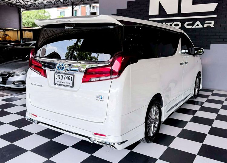 Toyota Alphard 2019 2.5 Hybrid Utility-car ไฮบริด เกียร์อัตโนมัติ ขาว รูปที่ 4