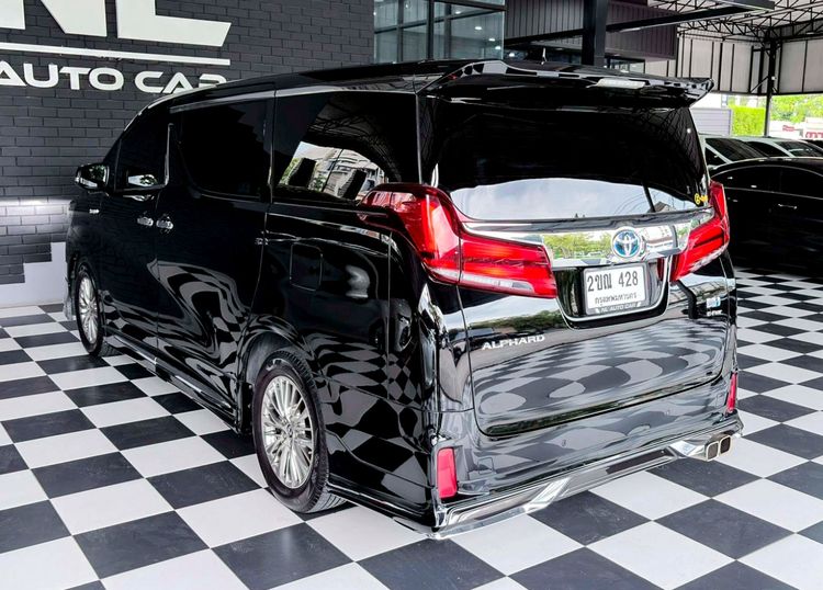Toyota Alphard 2021 2.5 HV SR C-Package 4WD Utility-car ไฮบริด เกียร์อัตโนมัติ ดำ รูปที่ 3