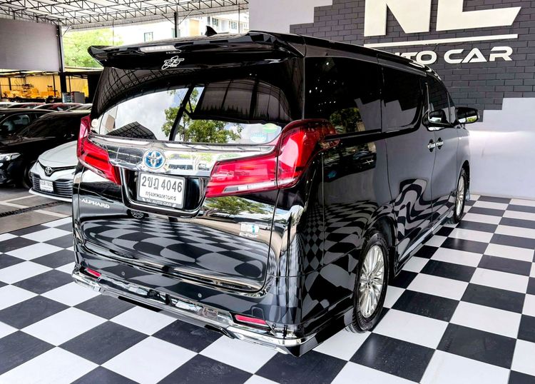 Toyota Alphard 2021 2.5 HV G F-Package 4WD Utility-car ไฮบริด เกียร์อัตโนมัติ ดำ รูปที่ 4