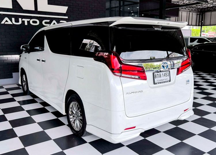 Toyota Alphard 2019 2.5 Hybrid Utility-car ไฮบริด เกียร์อัตโนมัติ ขาว รูปที่ 3