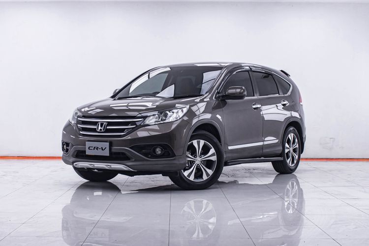 Honda CR-V 2013 2.4 EL 4WD Utility-car เบนซิน ไม่ติดแก๊ส เกียร์อัตโนมัติ น้ำตาล