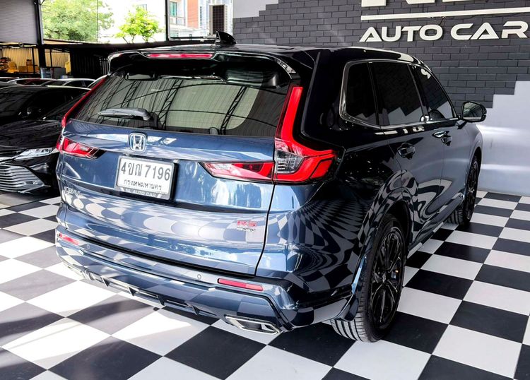 Honda CR-V 2023 2.0 eHEV RS 4WD Utility-car ไฮบริด เกียร์อัตโนมัติ น้ำเงิน รูปที่ 4