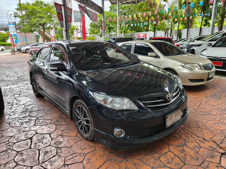 Toyota Altis 2013 1.6 E CNG Sedan เบนซิน NGV เกียร์อัตโนมัติ ดำ