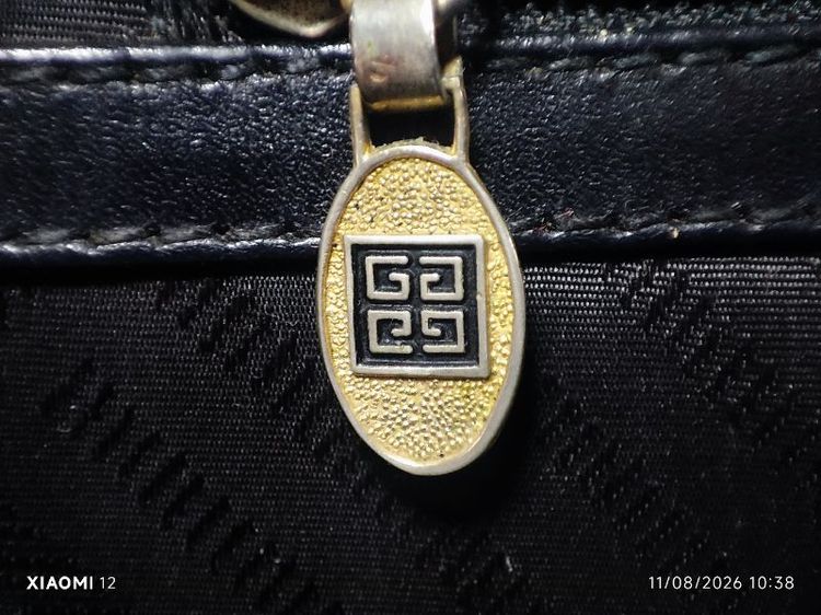 กระเป๋า Givenchy(จีวองชี) รุ่น/ลักษณะ Vintage 4G Logo Jacquard&Leather Cossbody Camera Bag (กระเป๋าทรงกล้องสายสะพานปรับได้) รูปที่ 3