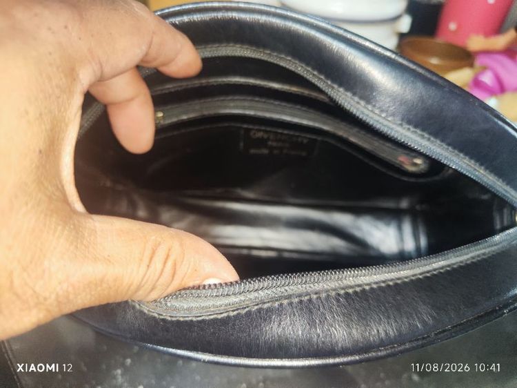 กระเป๋า Givenchy(จีวองชี) รุ่น/ลักษณะ Vintage 4G Logo Jacquard&Leather Cossbody Camera Bag (กระเป๋าทรงกล้องสายสะพานปรับได้) รูปที่ 6